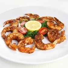 Coconut-Cajun Shrimp