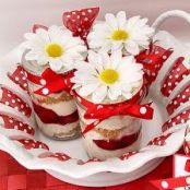 Cherry Cheesecake in a Jar