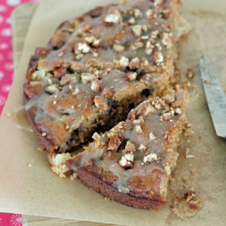 Caramel Glazed Apple Cake