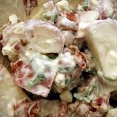 Blue Cheese & Bacon Potato Salad