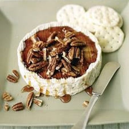 Baked Brie with Pecans