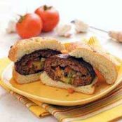 Stuffed Barbeque Burgers