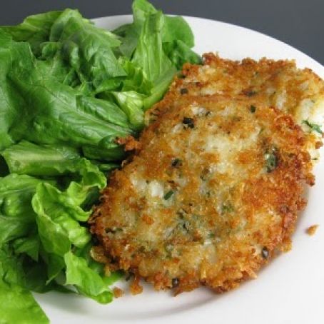 Three Cheese Risotto Cakes