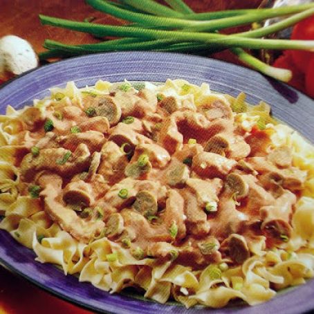 Creamy Chicken Stroganoff