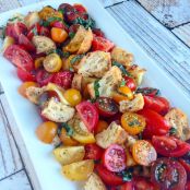 Panzanella (Italian bread salad)