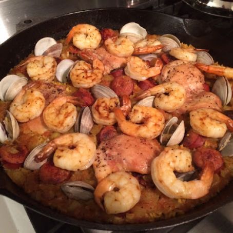 Grilled Paella