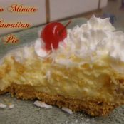 TWO MINUTE HAWAIIAN PIE