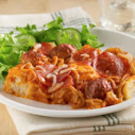 Pepperoni Spaghetti Bake