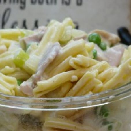 Turkey A La Pasta and Peas