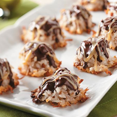 German Chocolate Macaroons