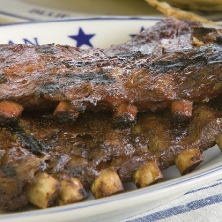 Barbecued Baby Back Ribs