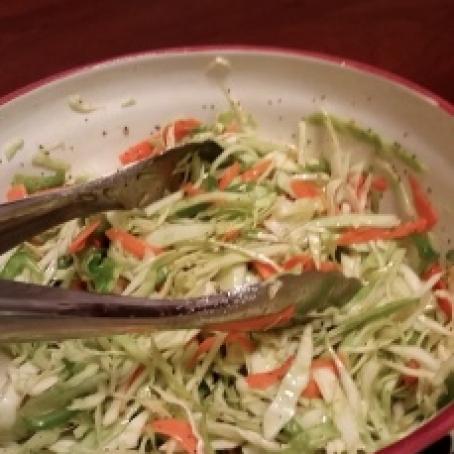 Kittencal's Marinated Oil and Vinegar Coleslaw