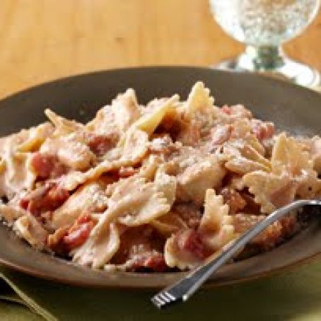 Creamy Chicken, Bacon & Tomato Pasta