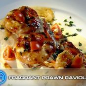 Fragrant Prawn Ravioli