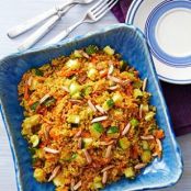 Curried Zucchini & Couscous