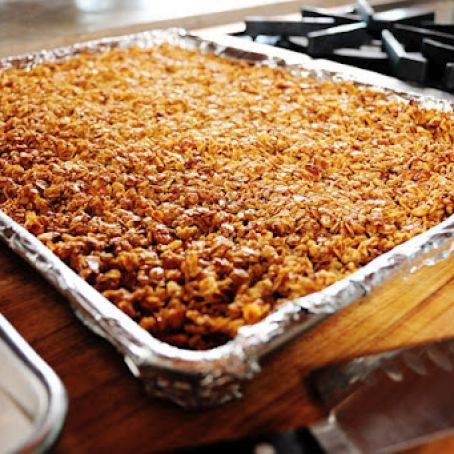 Chocolate-Dipped Granola Bars