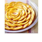 Gingersnap Peach Pie