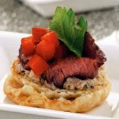 Filet Mignon Puffs w\Mushroom Paté