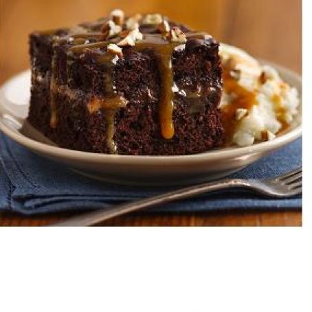 Chocolate Turtle Cake