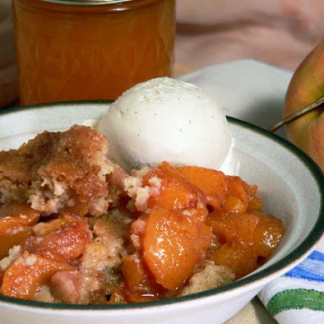 Peach Delight Cobbler