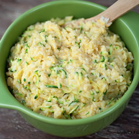 Cheesy Zucchini Rice