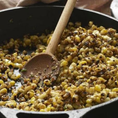 Charred Ginger-Chile Corn