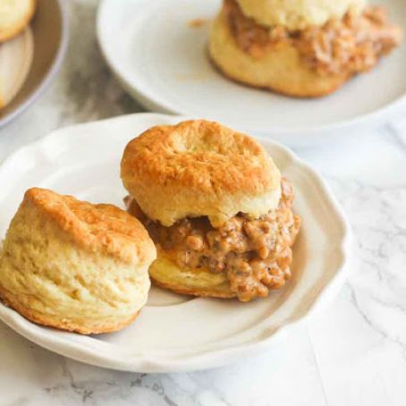 Biscuits and Sausage Gravy-NEW