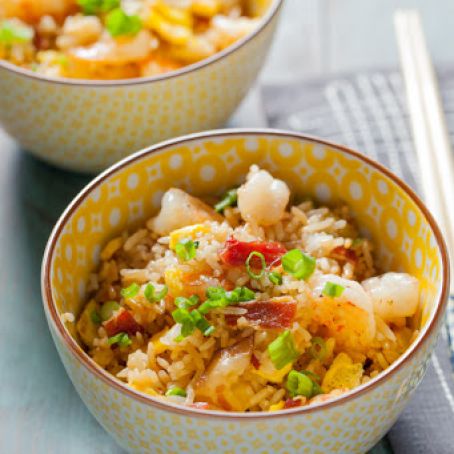 Shrimp & Bacon Fried Rice