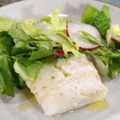 COD****Poached Fish With Green Salad