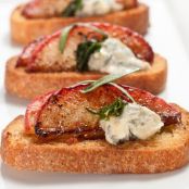 CROSTINI****Caramelized Apple and Blue Cheese Crostini