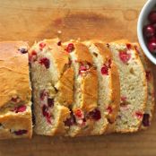 Eggnog Cranberry Bread