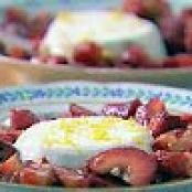 Panna Cotta with Balsamic Strawberries