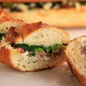 Broccoli Rabe and Sausage Bites-Rachael Ray