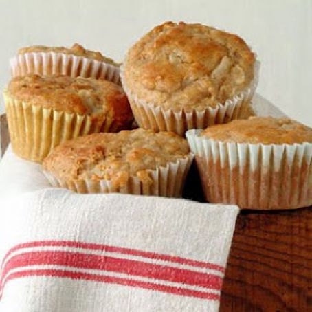 Pear and Walnut Muffins