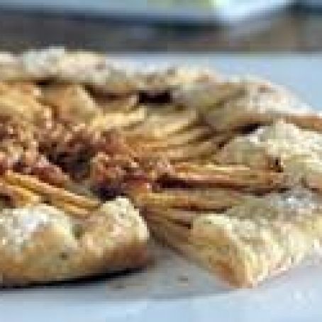 Fresh Apple and Toffee Tart