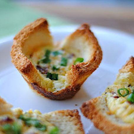 Mini Bacon and Egg Tarts