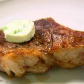 Veal Chops with Roquefort Butter