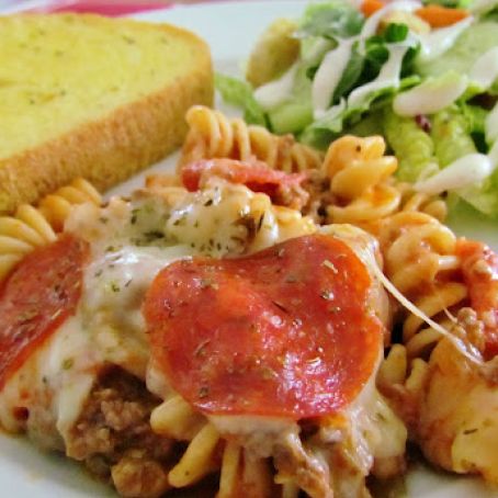 Pizza Pasta Bake