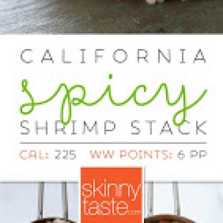Spicy California Shrimp Stack