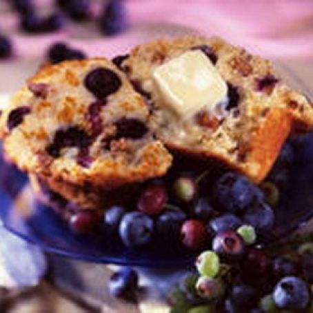 Blueberry Muffins with Cinnamon Sugar Topping