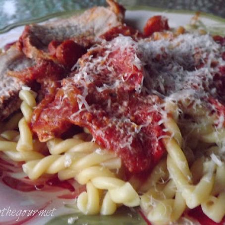 Tomato Sauce with Pork Loin