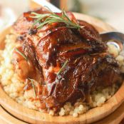 Paleo Peach Balsamic Rosemary Chicken