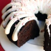 CHOCOLATE PEPPERMINT BUNDT CAKE