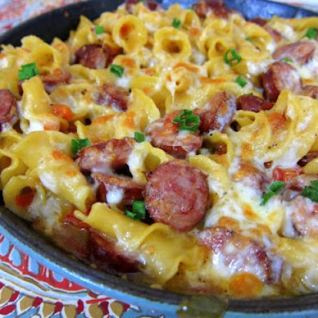 Spicy Sausage Skillet