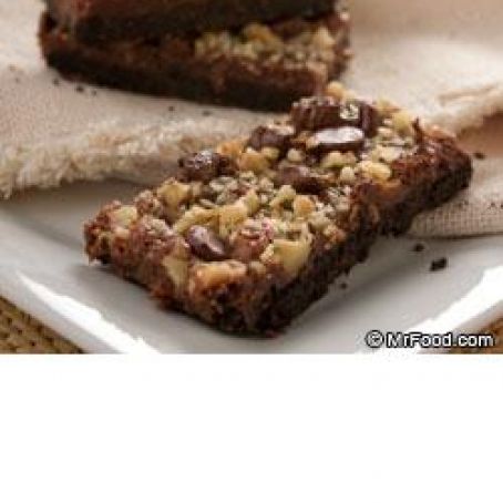 Double Chocolate Cookie Bars