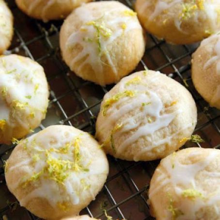 Coconut Lime Butter Cookies