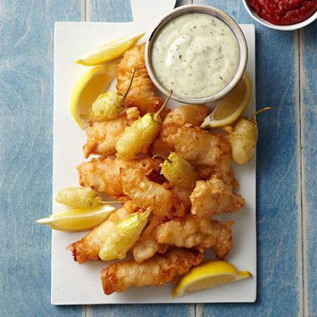 Popcorn Chicken & Peppers