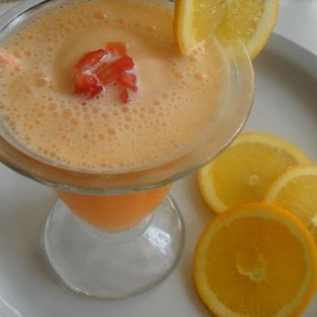Orange Sherbet Cocktail