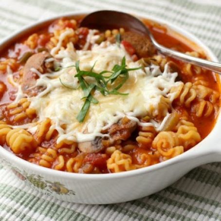Lasagna Soup