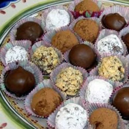 Easy Decadent Truffles